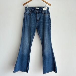 NEW Abercrombie & Fitch High Rise The Vintage Flare Jeans Womens 28 / 6R Stretch